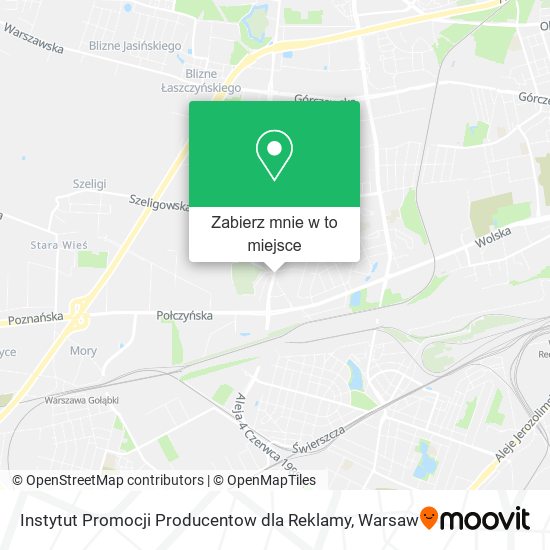 Mapa Instytut Promocji Producentow dla Reklamy