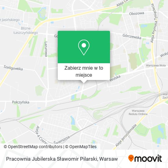 Mapa Pracownia Jubilerska Sławomir Pilarski