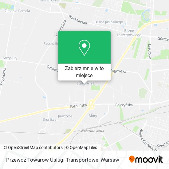 Mapa Przewoz Towarow Uslugi Transportowe