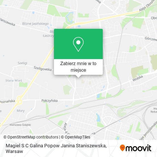 Mapa Magiel S C Galina Popow Janina Staniszewska