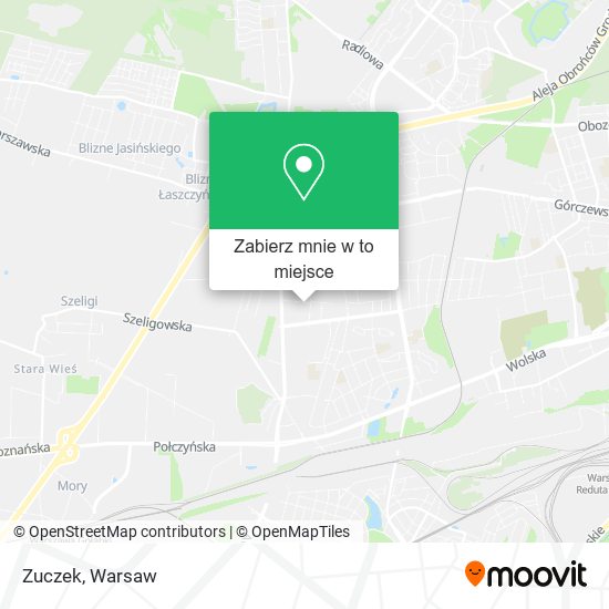 Mapa Zuczek