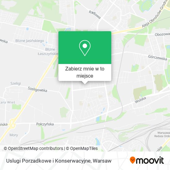 Mapa Uslugi Porzadkowe i Konserwacyjne