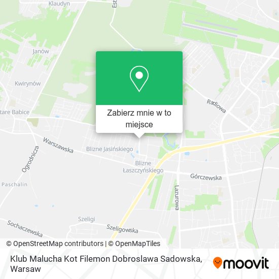 Mapa Klub Malucha Kot Filemon Dobroslawa Sadowska