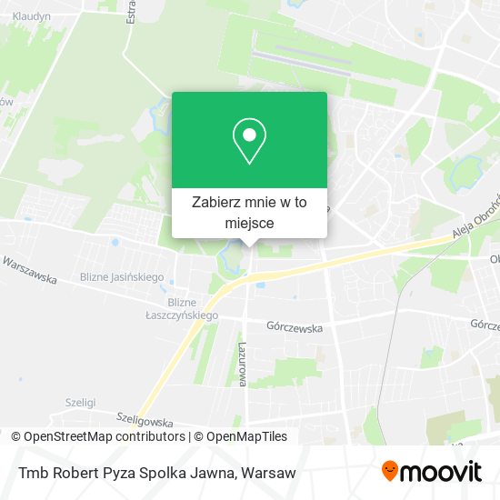 Mapa Tmb Robert Pyza Spolka Jawna