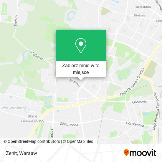 Mapa Zenit