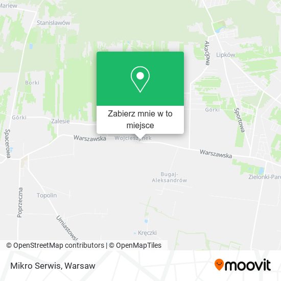 Mapa Mikro Serwis