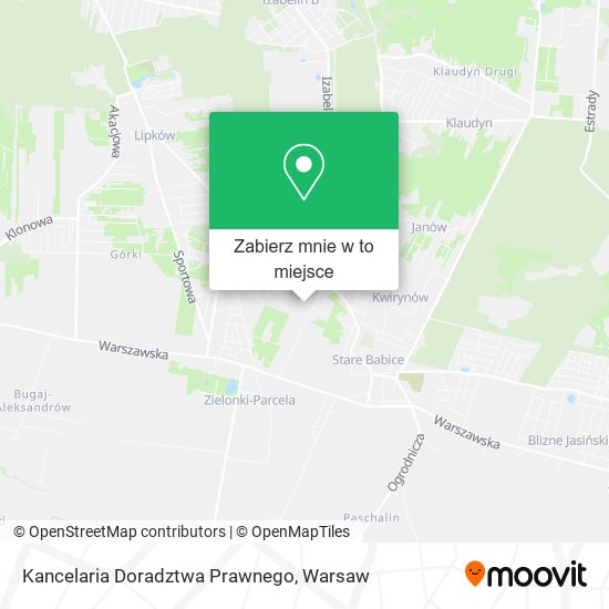 Mapa Kancelaria Doradztwa Prawnego