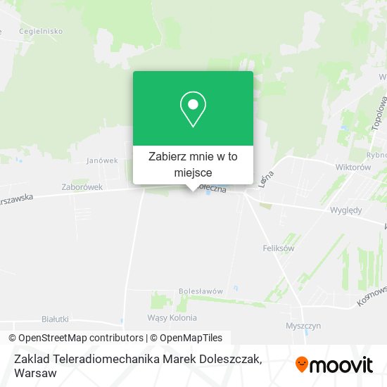 Mapa Zaklad Teleradiomechanika Marek Doleszczak