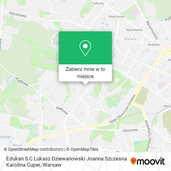 Mapa Edukan S C Lukasz Dziewanowski Joanna Szczesna Karolina Cuper