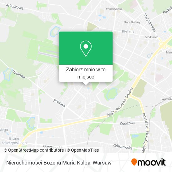 Mapa Nieruchomosci Bozena Maria Kulpa