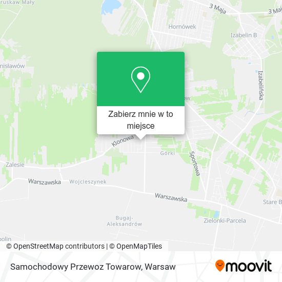 Mapa Samochodowy Przewoz Towarow