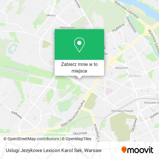 Mapa Uslugi Jezykowe Lexicon Karol Sek