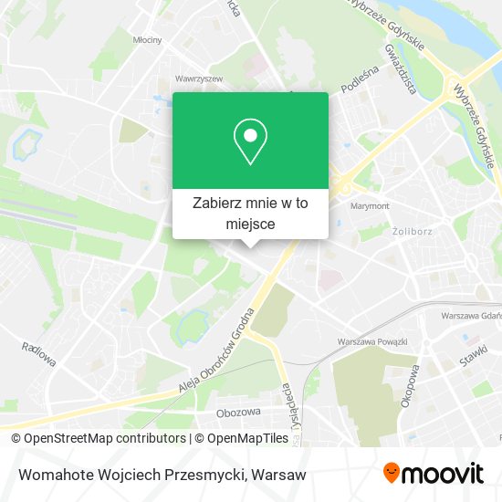 Mapa Womahote Wojciech Przesmycki