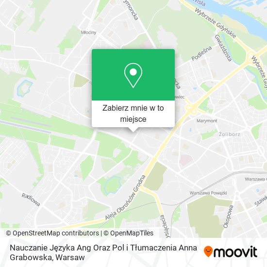 Mapa Nauczanie Języka Ang Oraz Pol i Tłumaczenia Anna Grabowska