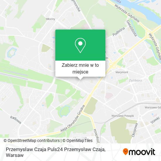 Mapa Przemysław Czaja Puls24 Przemysław Czaja