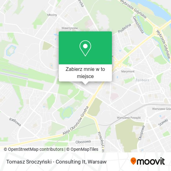 Mapa Tomasz Sroczyński - Consulting It