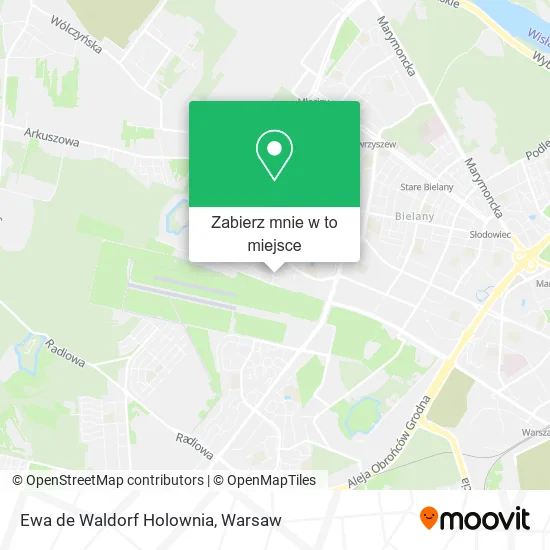 Mapa Ewa de Waldorf Holownia