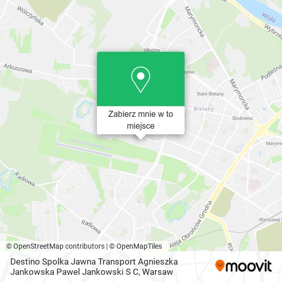 Mapa Destino Spolka Jawna Transport Agnieszka Jankowska Pawel Jankowski S C