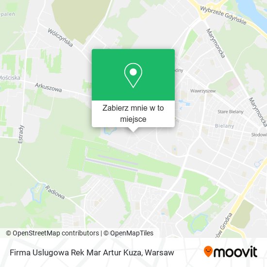 Mapa Firma Uslugowa Rek Mar Artur Kuza