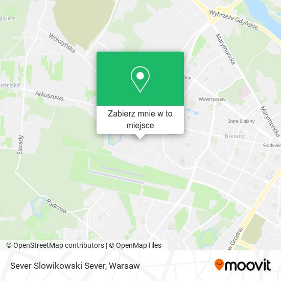 Mapa Sever Slowikowski Sever