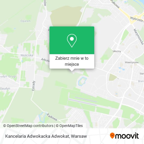 Mapa Kancelaria Adwokacka Adwokat