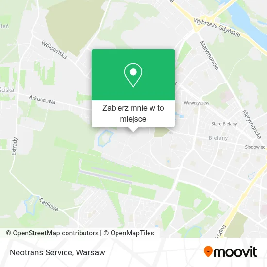 Mapa Neotrans Service