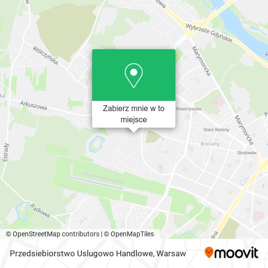 Mapa Przedsiebiorstwo Uslugowo Handlowe