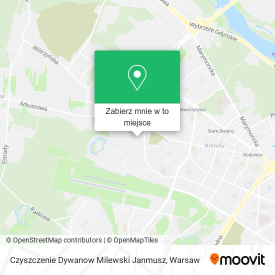 Mapa Czyszczenie Dywanow Milewski Janmusz