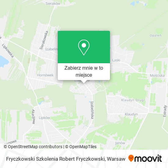 Mapa Fryczkowski Szkolenia Robert Fryczkowski