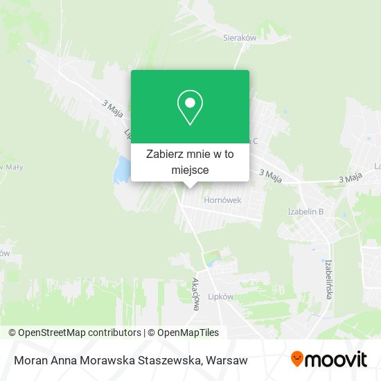 Mapa Moran Anna Morawska Staszewska