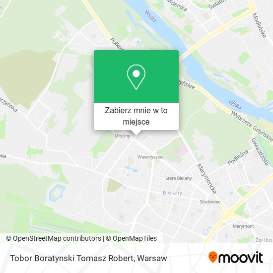 Mapa Tobor Boratynski Tomasz Robert