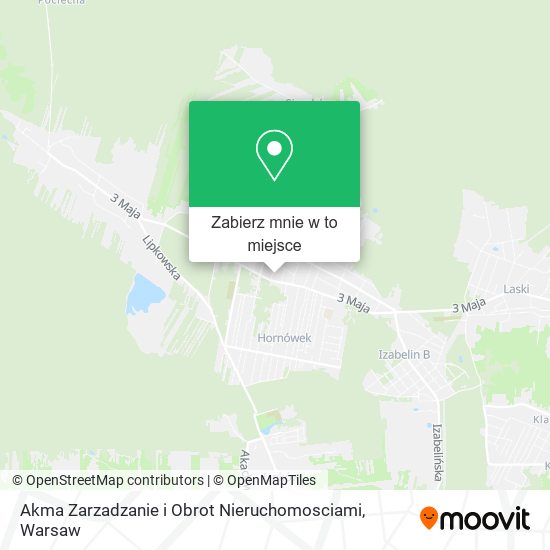 Mapa Akma Zarzadzanie i Obrot Nieruchomosciami