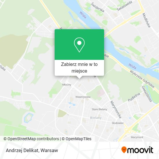 Mapa Andrzej Delikat