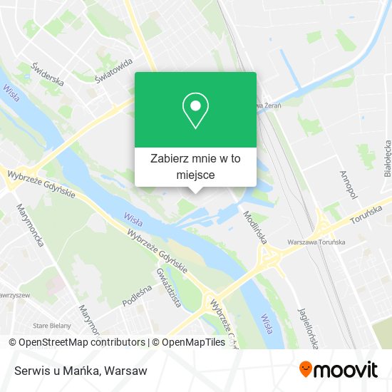 Mapa Serwis u Mańka