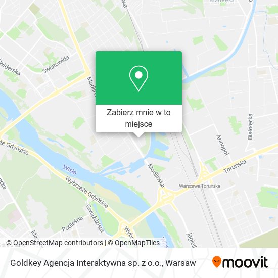 Mapa Goldkey Agencja Interaktywna sp. z o.o.