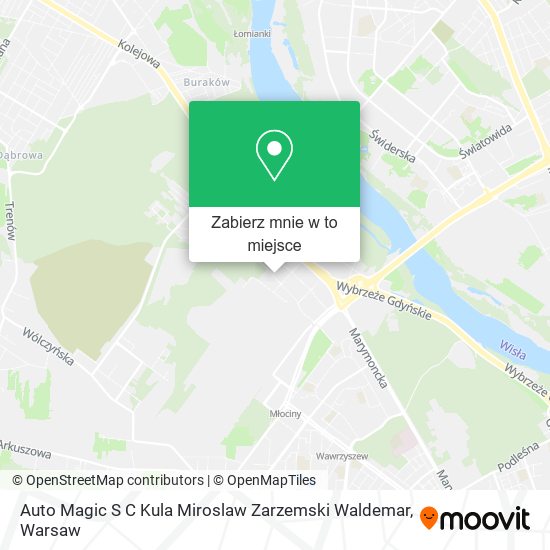 Mapa Auto Magic S C Kula Miroslaw Zarzemski Waldemar