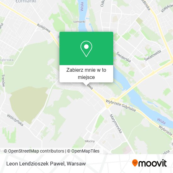 Mapa Leon Lendzioszek Pawel