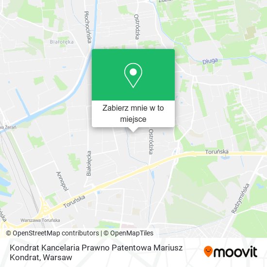 Mapa Kondrat Kancelaria Prawno Patentowa Mariusz Kondrat