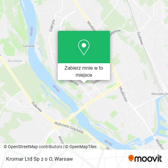 Mapa Kromar Ltd Sp z o O