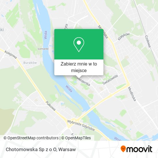 Mapa Chotomowska Sp z o O