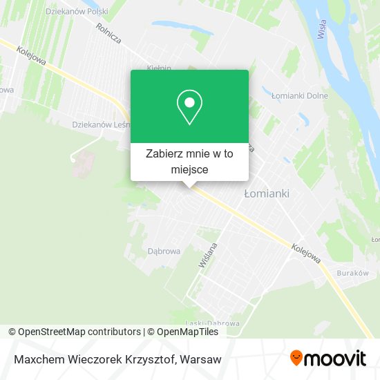 Mapa Maxchem Wieczorek Krzysztof