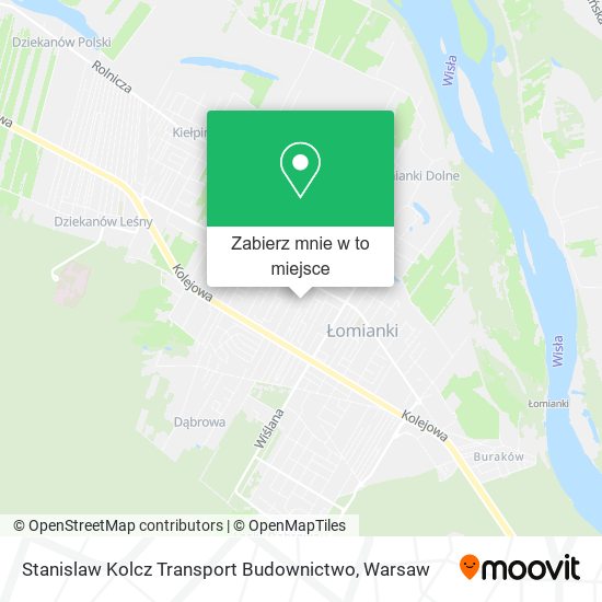 Mapa Stanislaw Kolcz Transport Budownictwo