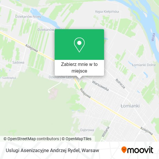 Mapa Uslugi Asenizacyjne Andrzej Rydel