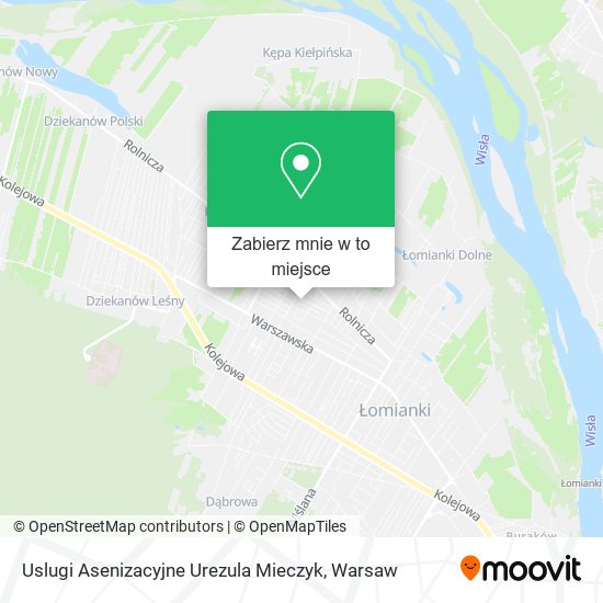 Mapa Uslugi Asenizacyjne Urezula Mieczyk