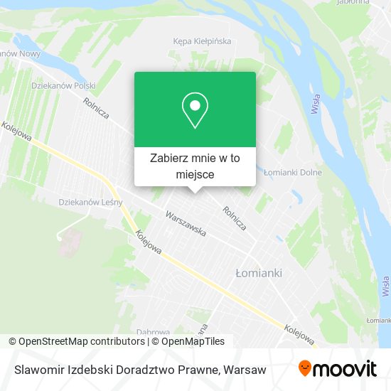 Mapa Slawomir Izdebski Doradztwo Prawne