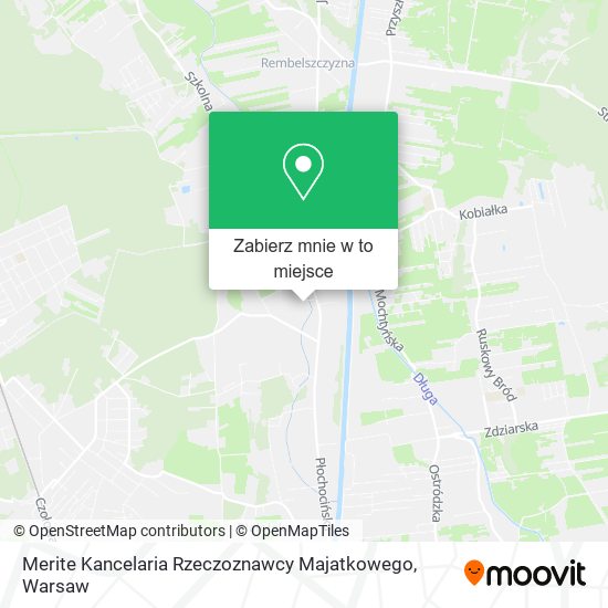 Mapa Merite Kancelaria Rzeczoznawcy Majatkowego