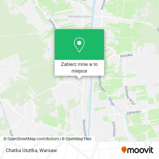 Mapa Chatka Usztka