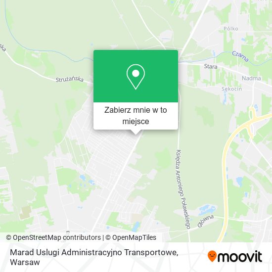 Mapa Marad Uslugi Administracyjno Transportowe