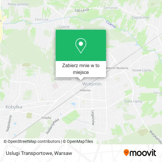 Mapa Uslugi Transportowe