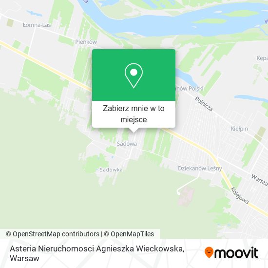 Mapa Asteria Nieruchomosci Agnieszka Wieckowska